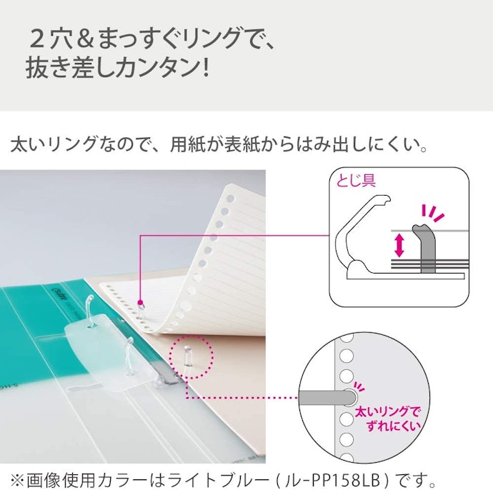 リングが外しやすいものを選ぶ