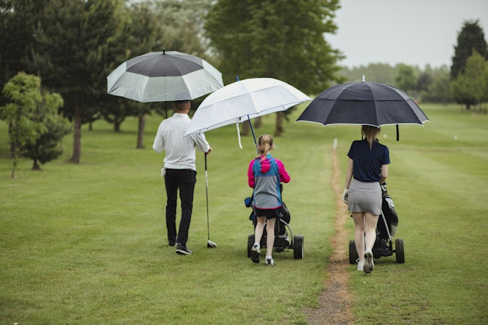 ゴルフ用傘　全天候