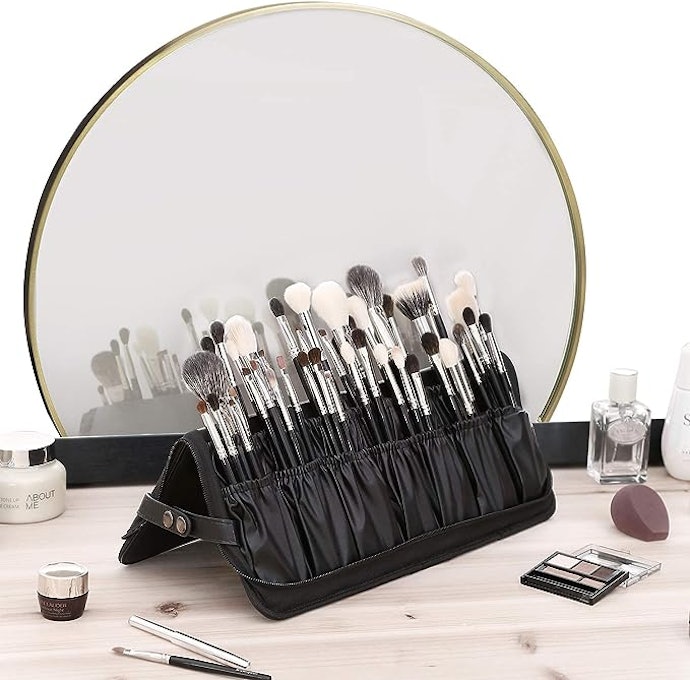 Cosmeda Silicone Makeup Brush Holder With Strap