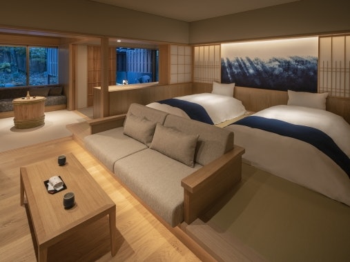 広い部屋に泊まりたいなら、客室数少なめの宿が狙い目
