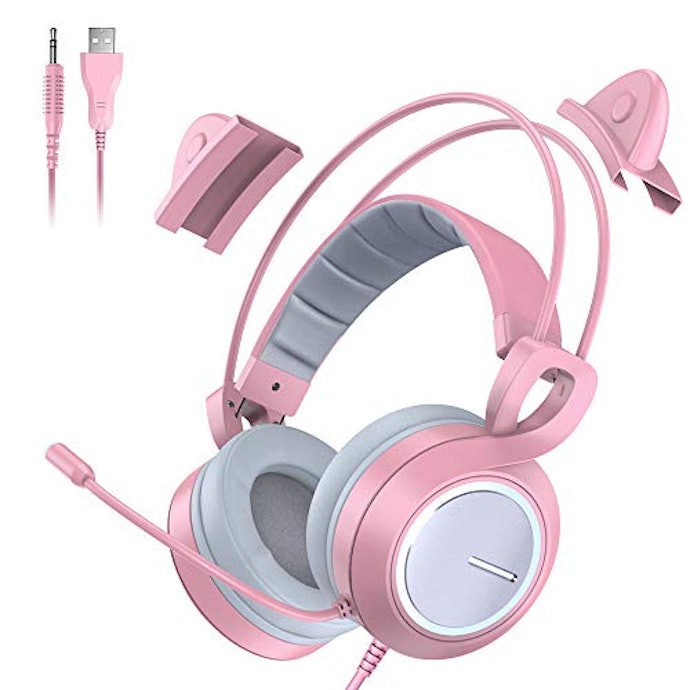 If you are particular about sound quality, aim for a driver diameter of 40mm or more.[ cat ear headphones ]