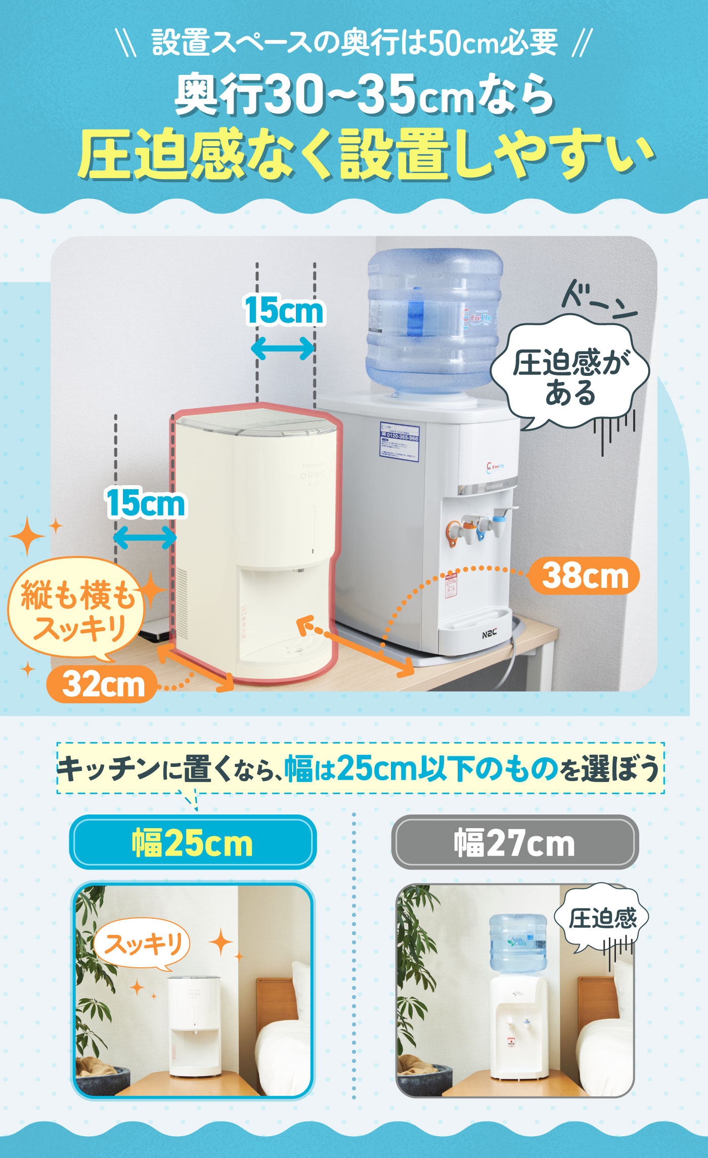 ウォーターサーバー 【本体代完済】 - キッチン家電