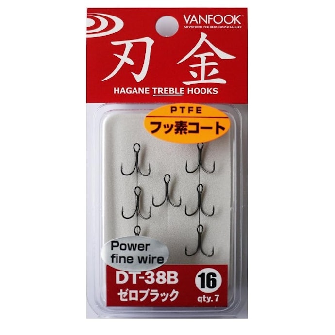フィールドに適した加工が施されたフックが狙い目