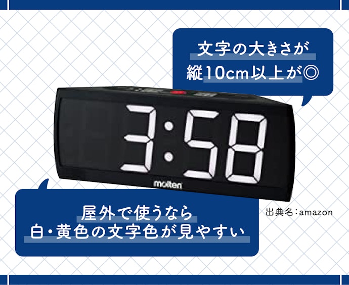 見やすさに配慮して文字の色や大きさをチェック