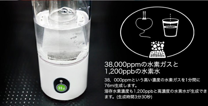 日本水素水協会認定 水素水生成器、水素水サーバーヘルスメーカーレッド