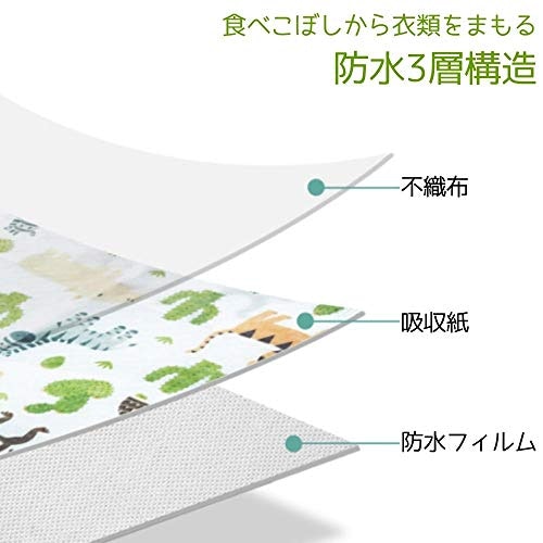 破れにくく汚れをしっかり防ぎたいなら3層構造がおすすめ