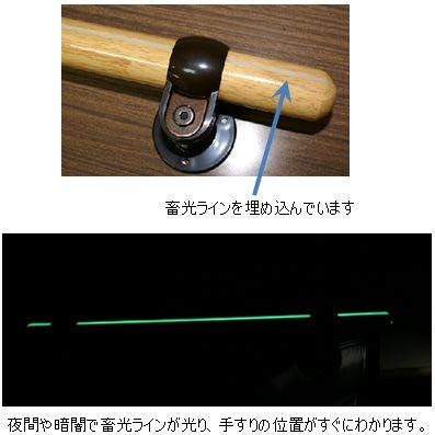 壁と同化しにくい色合いで視認性を高く