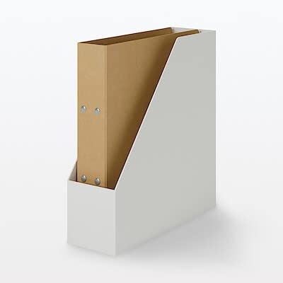 重たいファイルの収納には、安定感のあるものを選ぶ