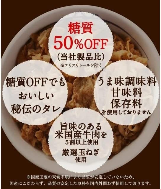 ダイエット中や健康志向の人は、糖質やカロリーもチェック