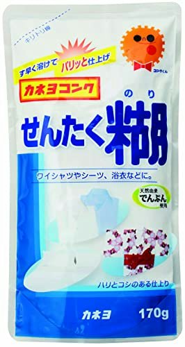 ジェル・粉末タイプ:ワイシャツや浴衣ののり付けに