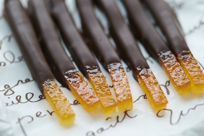 ナッツやフルーツとチョコレートのマッチングが楽しめるものも