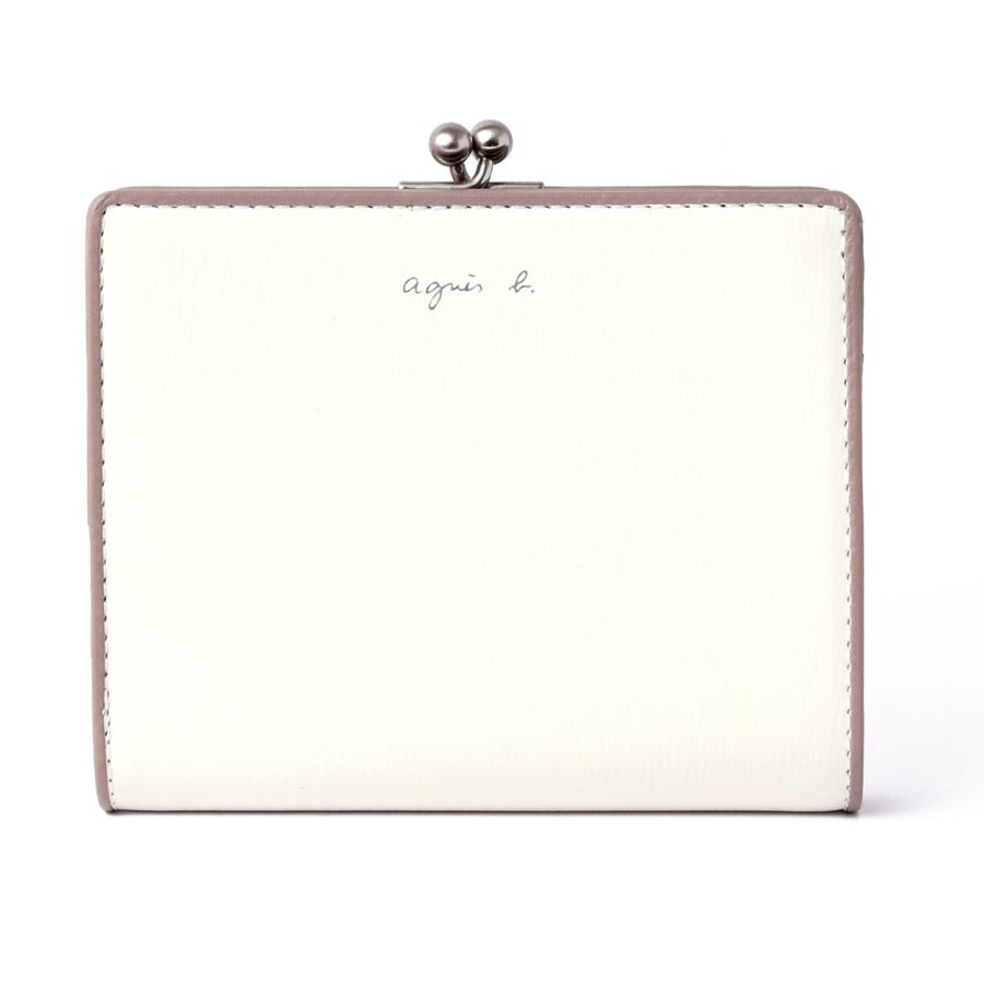 極美品　agnes b. アニエスベー パテントレザー 長財布　ホワイト　白 財布｜agnès b.｜アニエスベー公式オンラインブティック