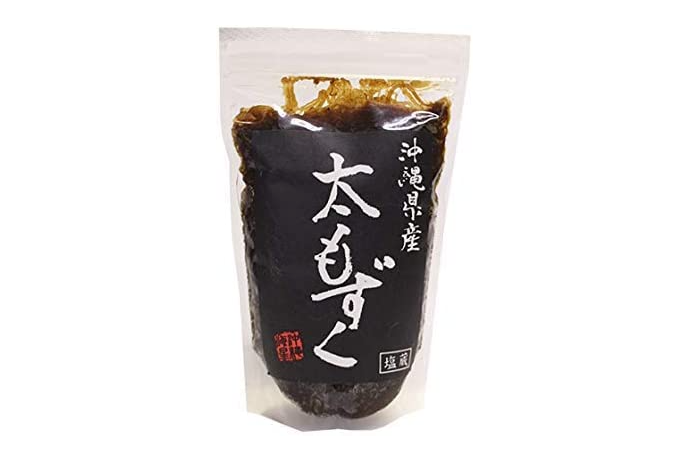 太もずく:本場沖縄の味を求める人向け。コリコリの歯ごたえが魅力