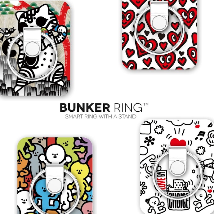 BUNKER Ring:インパクトのあるデザインで個性を主張したい人はこれ
