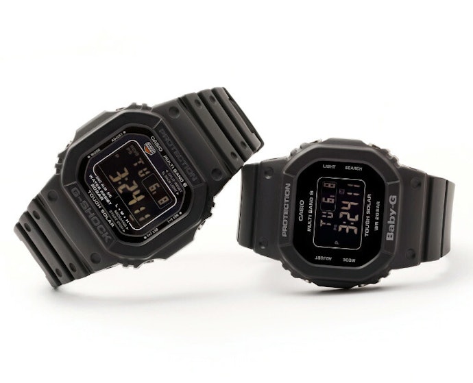 CASIO:衝撃に強いG-SHOCKとBABY-G