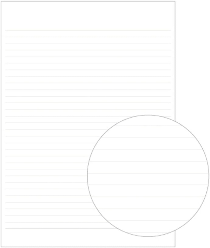 文字をそろえて書きたいなら横線ガイド・図形を書くなら縦線ガイドつき