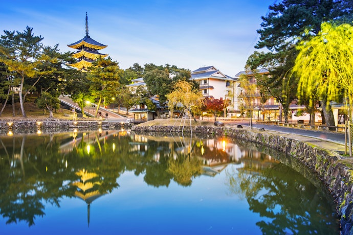 法隆寺五重塔など斑鳩三塔を楽しむなら、北西部エリアをチェックしよう