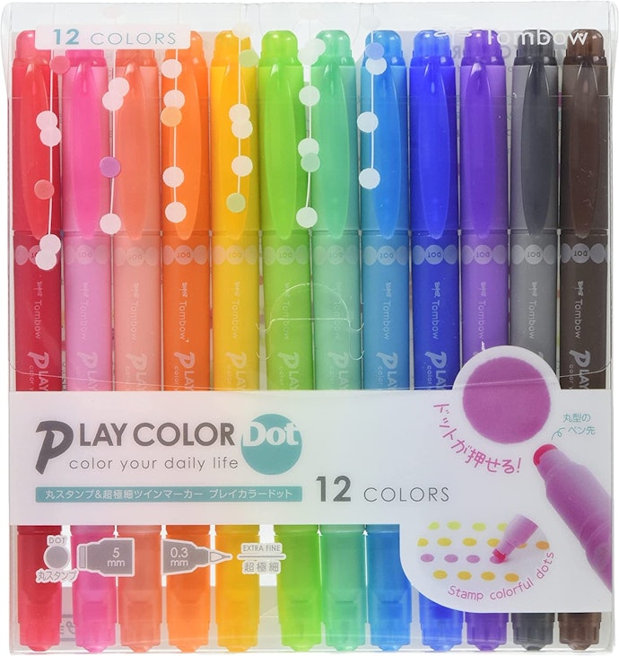 イラストやお絵かきなら発色の良い染料使用のペンがおすすめ