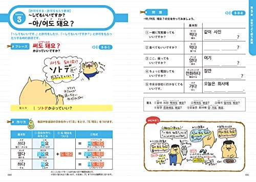 韓国語力を総合的に向上させたいなら、読み書き練習が可能なテキストがベター