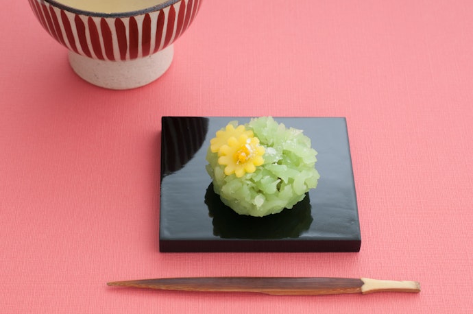 「黒文字」は来客時のお茶菓子に添えるおもてなしに
