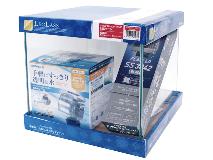 エビが5匹以下なら30cm以下の水槽セットで十分