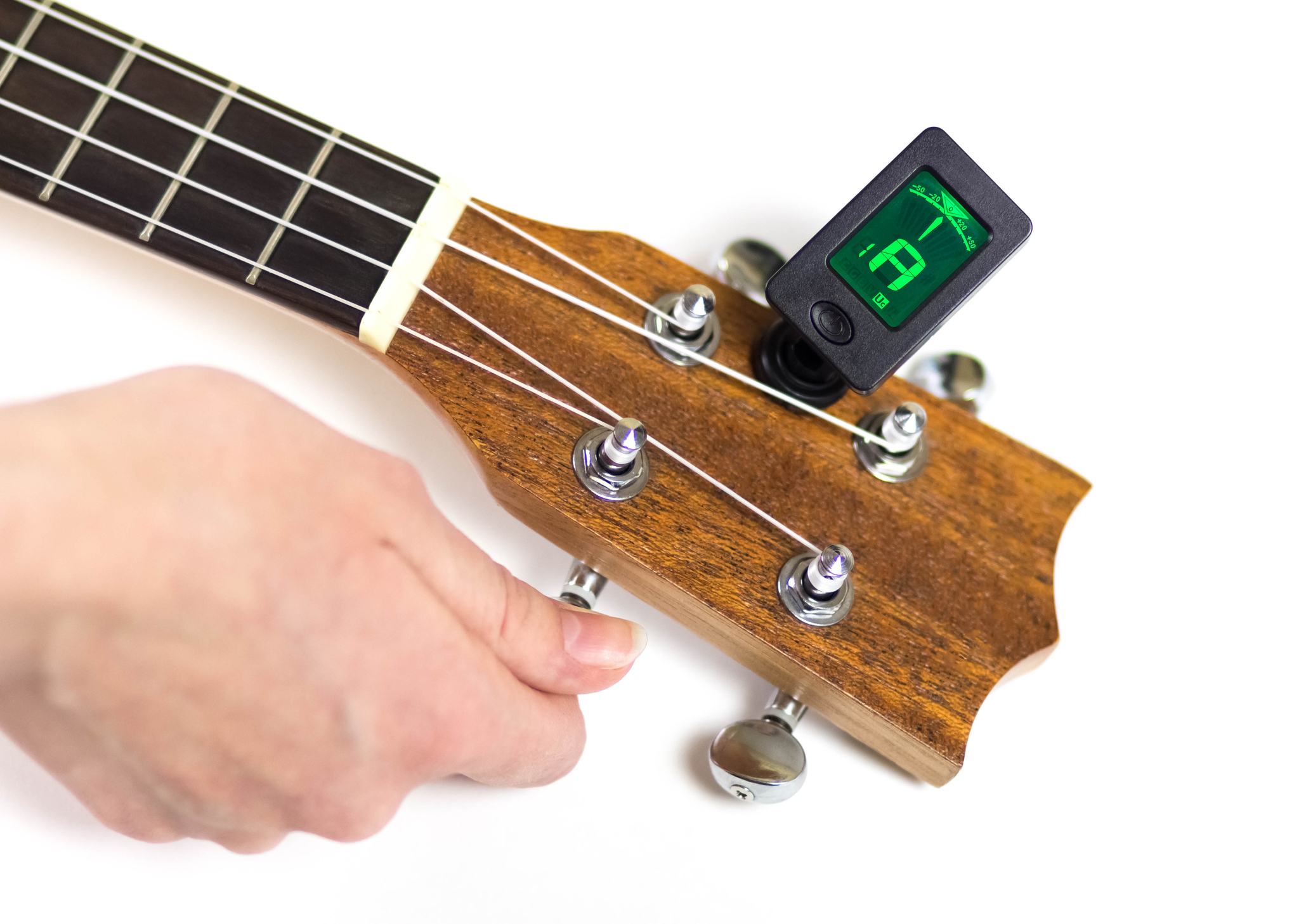 クリップチューナー コンパクト 360度回転 チューニング 楽器 ギター ベース 通販