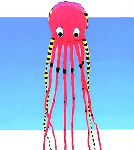 軟体凧:タコ型などのかわいい見た目を楽しみたい人にうってつけ