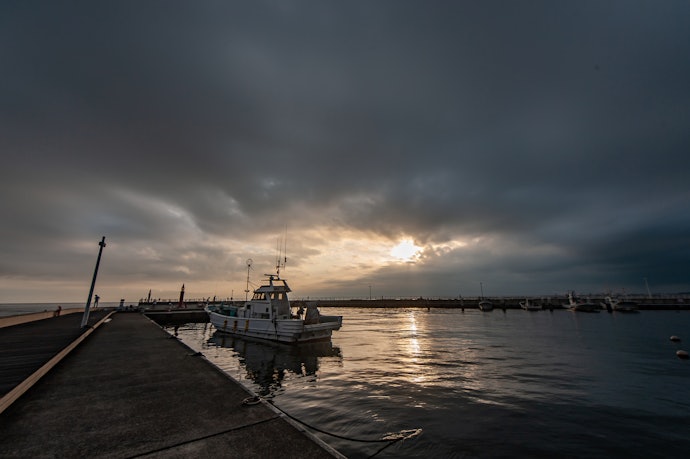曇り空や海が濁っているときは派手なカラーを