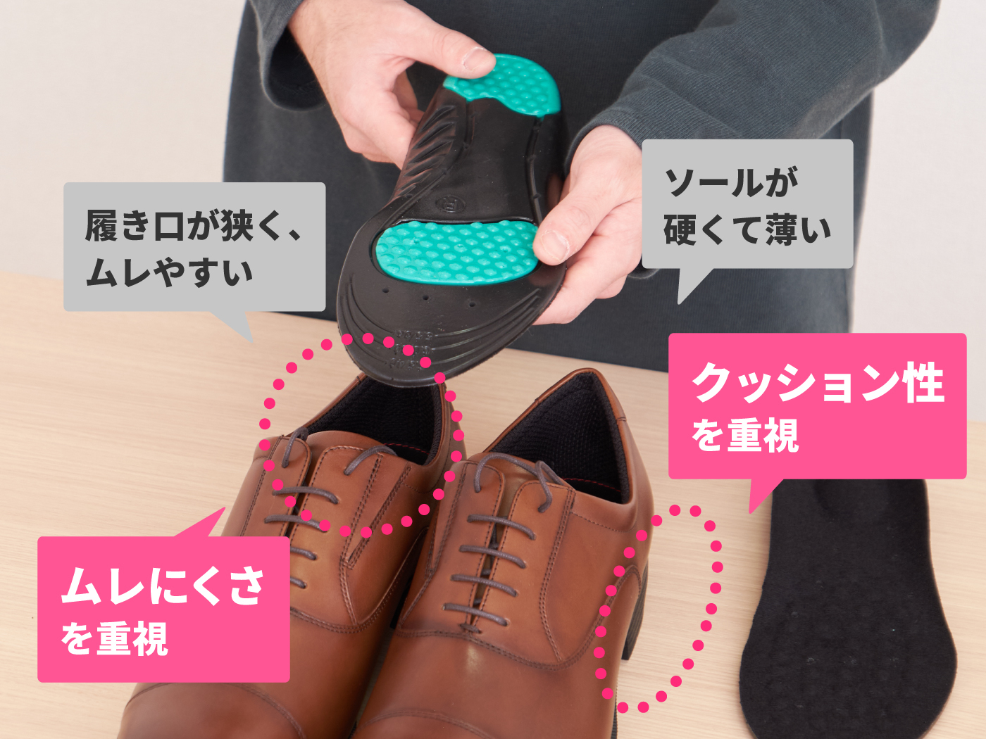 メーカー公式 Dream Slim インソール 通気性 中敷き 衝撃吸収 安定感 疲れを緩和 サイズ調整 男女兼用 W380 fucoa.cl