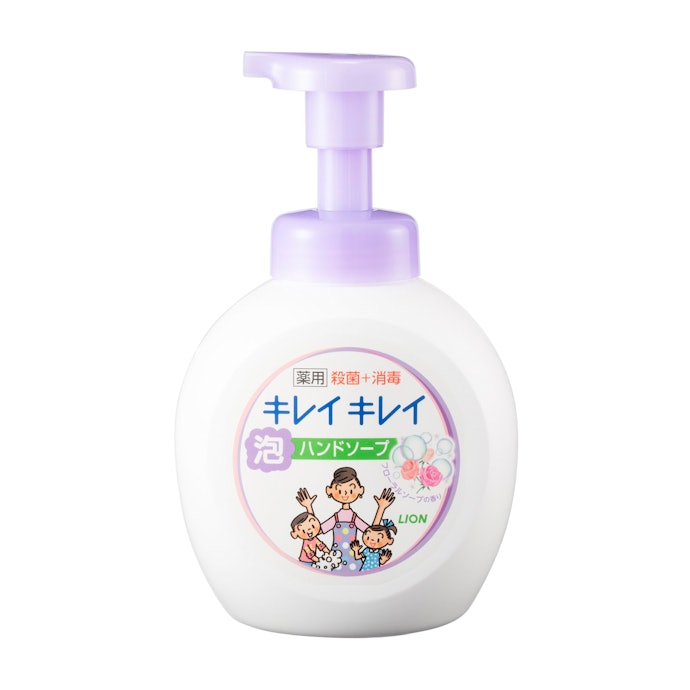 ウイルスの付着が気になるなら、高い除菌力の「キレイキレイ」