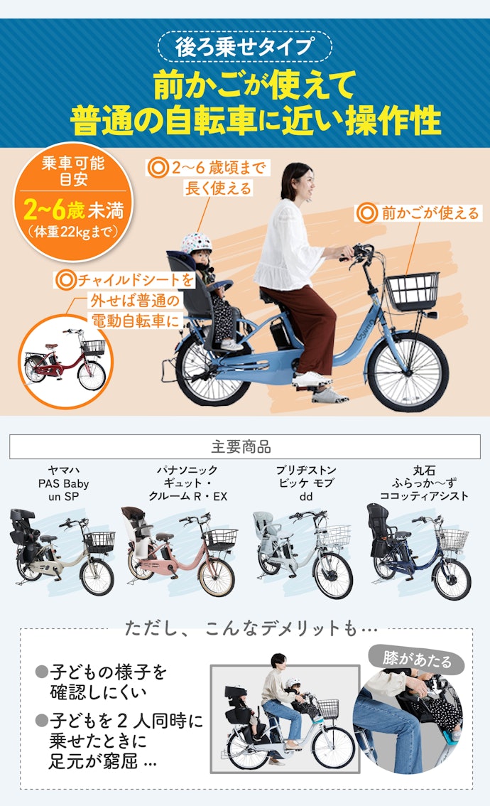 子供2人乗せ電動自転車 - 電動アシスト自転車
