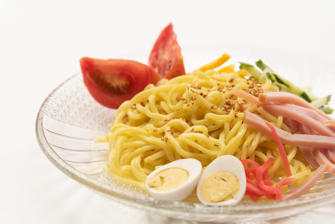 濃厚なタレで食べるなら太麺がぴったり