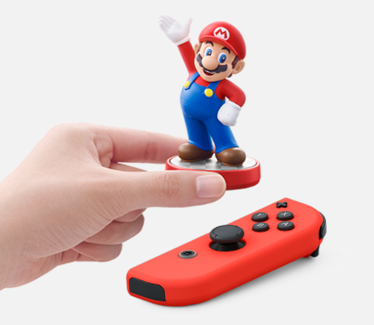 お気に入りのキャラクターと一緒に成長できる「amiibo」対応