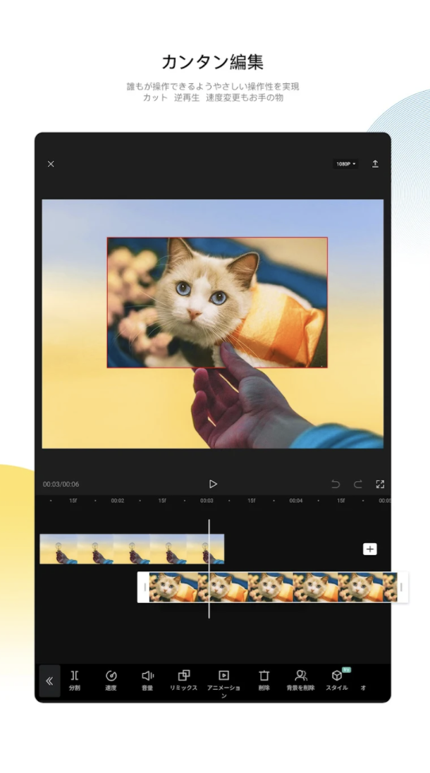 ロゴで遮られるのを避けたいときは、ウォーターマークを外せるアプリが好適