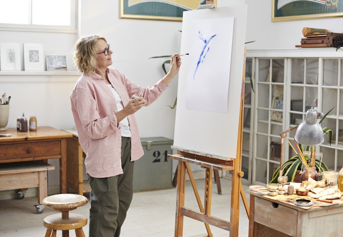 大きな絵や油彩画・アクリル画に適したH型