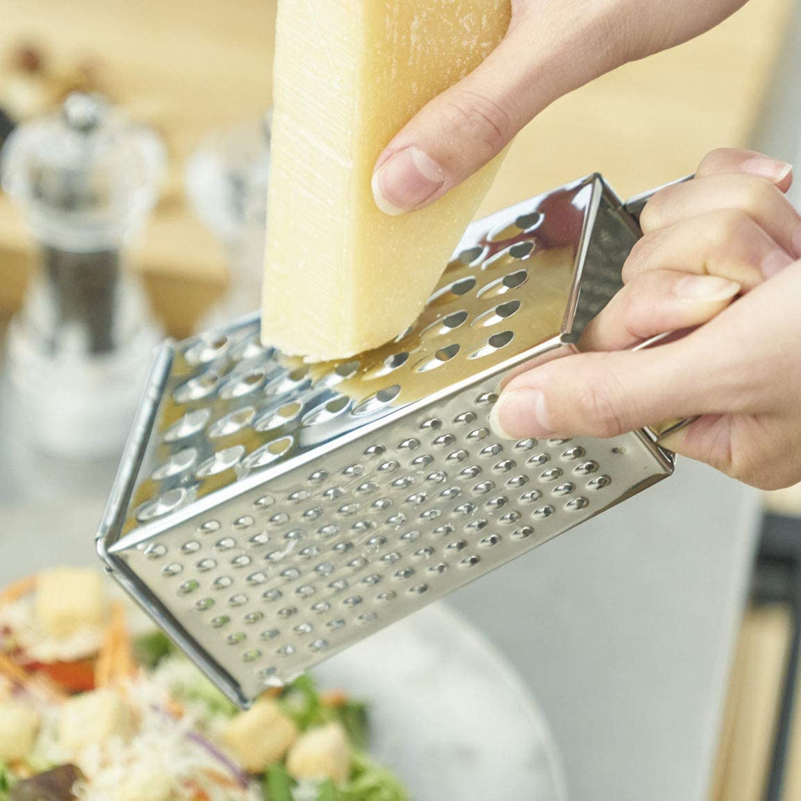 おしゃれ】 フードグレーター チーズグレーター すりおろし 便利 料理 おろし金 削り 器