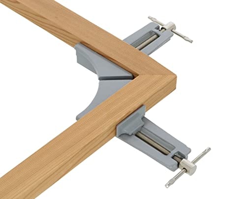 額縁などの角を接着・加工する作業では、コーナークランプがマッチ