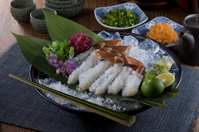 鮮度がいいものを食べたいならカニ刺しがぴったり