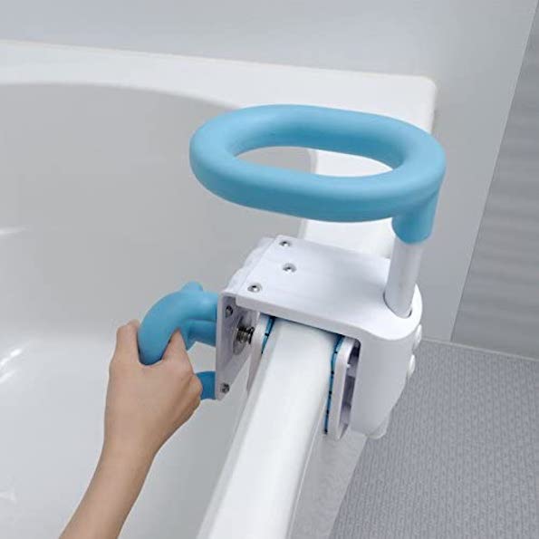 安寿 高さ調節付浴槽手すり UST-200N 入浴グリップ 介護用品 入浴補助