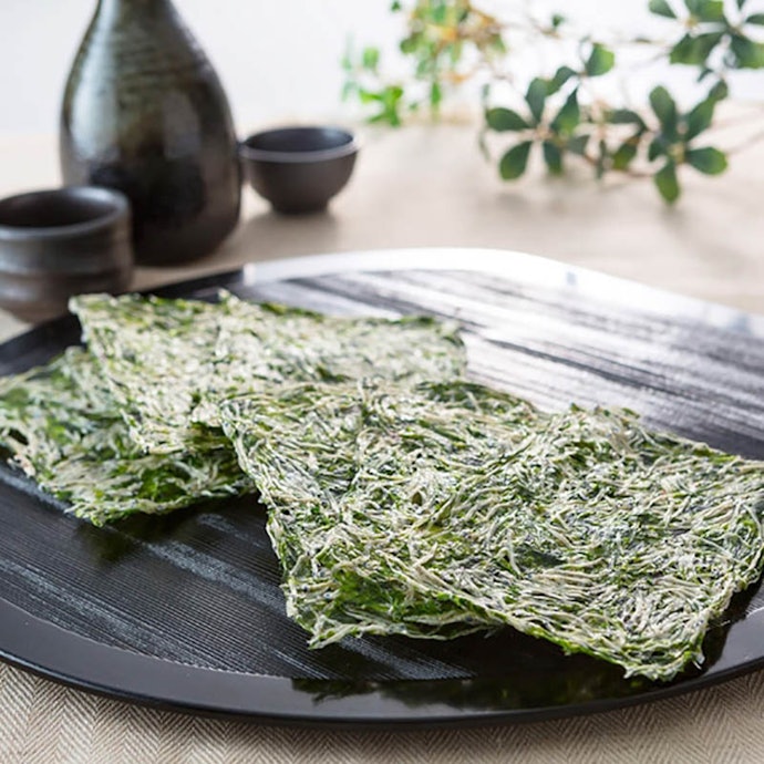 海苔・青海苔つき:磯の香りがプラス。お酒のおともにぴったり