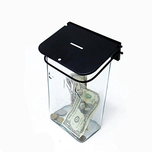 中に入れたお金が見えるタイプは成果の確認がしやすい