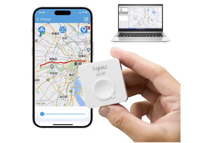 行動ルートをあとからチェックしたいなら、通信機能のないGPSロガーを購入
