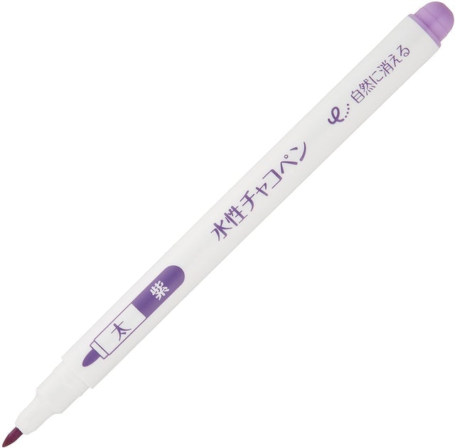 ぼやけずくっきりした線が描ける「マーカー」タイプ