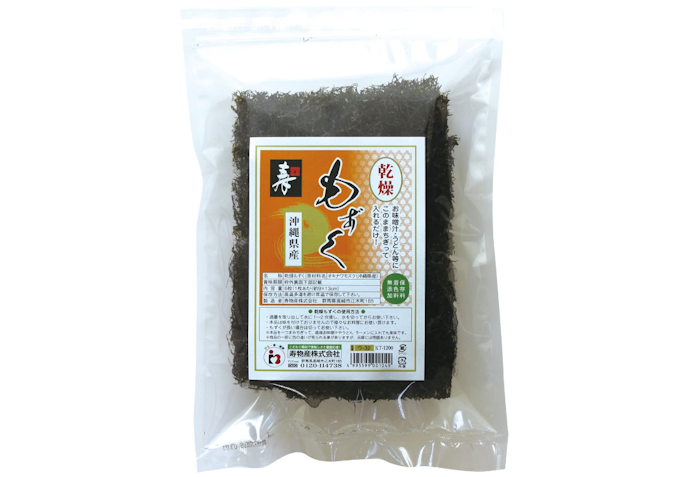 長期保存用として購入するなら、乾燥もずくが便利