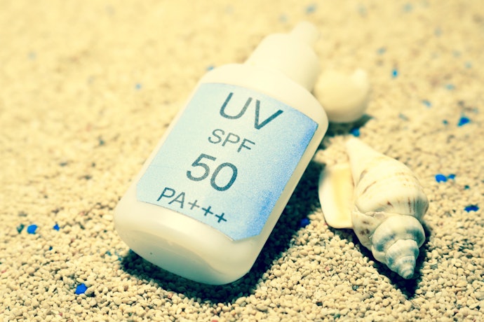 UVカット仕様の生地で紫外線を防ぐ