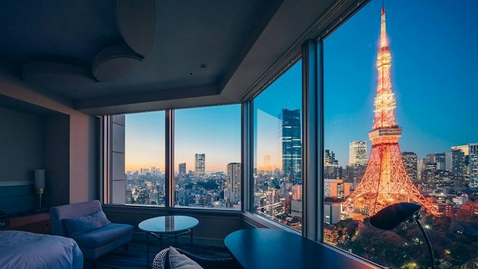 部屋からの眺めも見逃せない!タワービュー・シティビューは東京ならでは