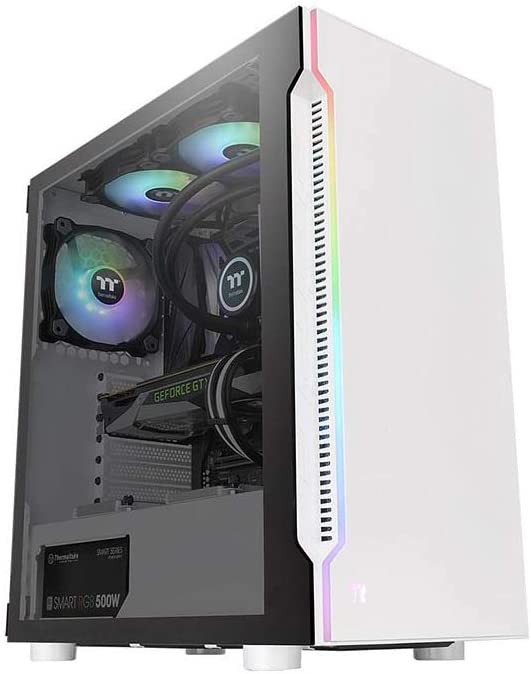 サーマルテイクミドルタワーPCケース Thermaltake The Tower 600 Black 八角柱デザイン採用 ミドルタワー型