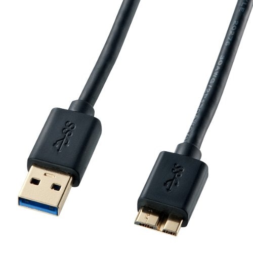 ポータブルHDDには、Micro-B(3.0)を使用