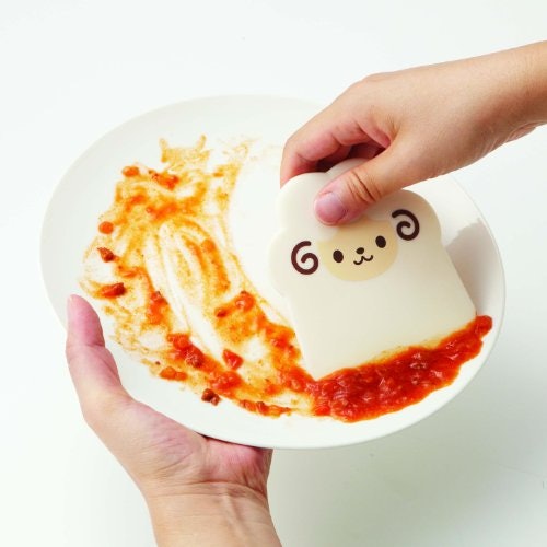 シリコン・ゴム:食材をかき集めるのにぴったり。柔らかくしなってフィット