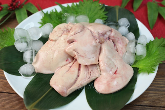 新鮮さを味わうなら、生あん肝をチョイス